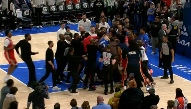 NBA官方罰單：雷霆鵜鶘沖突多爾特費(fèi)爾斯各罰2.5萬(wàn)美元 逃過(guò)禁賽