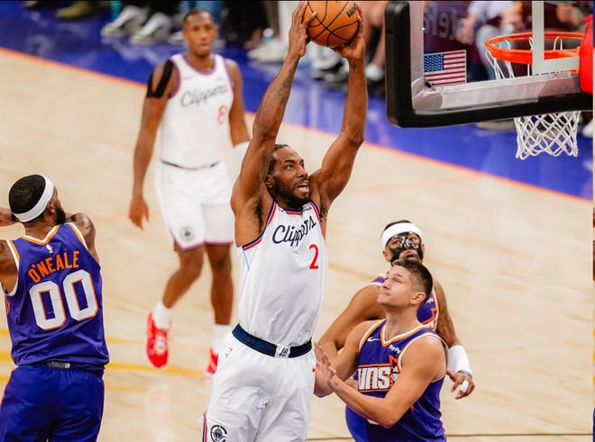 快船近21戰(zhàn)17勝4負(fù)同時期聯(lián)盟最佳！萊昂納德連續(xù)27場20+分