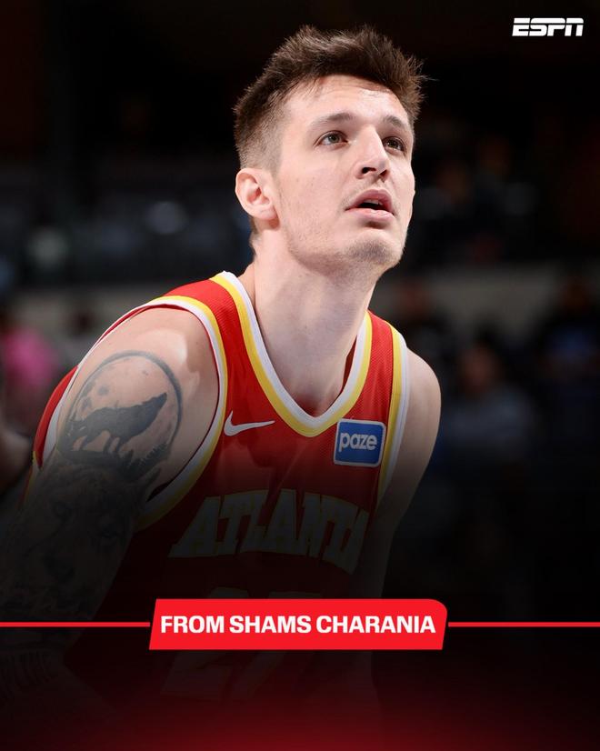 Shams：老鷹送出克雷伊奇，換來開拓者中鋒杜普-里斯和兩個次輪