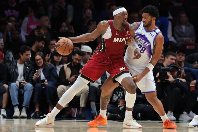 想輸都難？爵士含淚險勝熱火，小賈倫22+5，阿德巴約空砍23+11